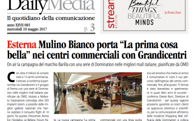 Mulino Bianco porta “La prima cosa bella” nei centri commerciali con Grandicentri